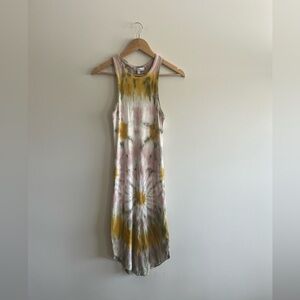Young Fabulous & Broke Ribbed Tie Dye Tank Dress